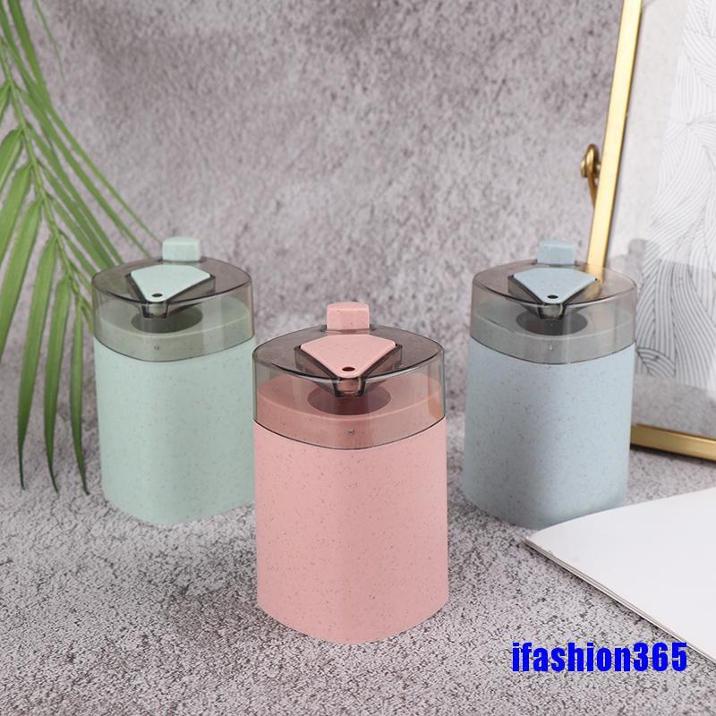 Hộp Đựng Tăm Xỉa Răng Tự Động Bằng Rơm Lúa Mì Tiện Dụng