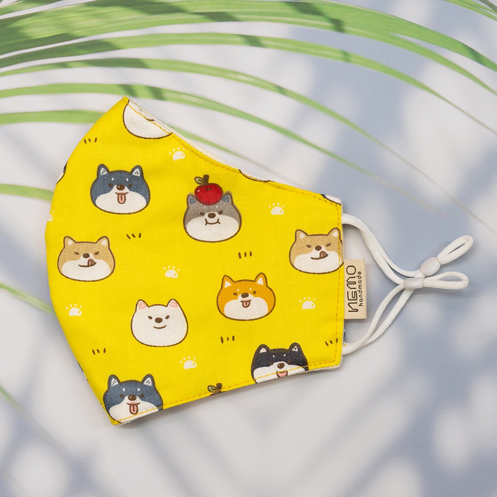 Khẩu Trang Vải 3 Lớp Chống Nắng, Khói Bụi, Họa Tiết Chó Con và Thỏ Con Có 5 Màu Chọn Lựa - KTC3M | BigBuy360 - bigbuy360.vn