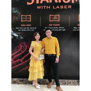 Set Đồ Gia Đình dự tiệc_Đồ cặp đôi_ quần áo gia đình full size