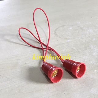 02 cái - đui đèn bàn thờ- đui đèn trái ớt - đuôi đèn cana e12