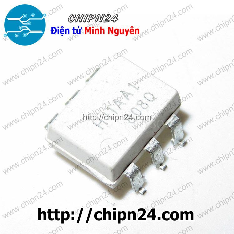 [2 CON] Opto Dán H11AA1 SOP-6 Trắng (SMD Dán)