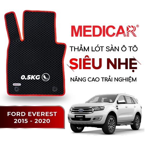 MEDICAR - Thảm Lót Sàn ô tô Ford Everest (2015 - 2020)