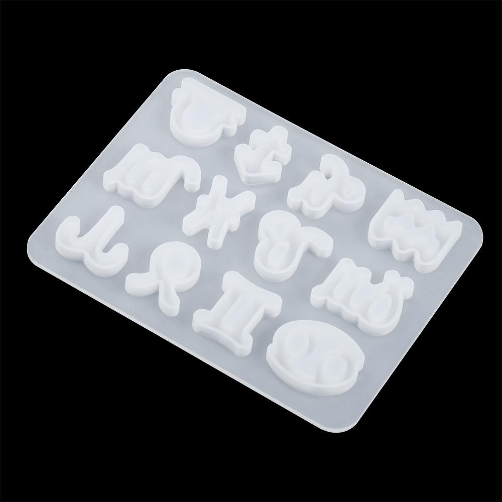 Khuôn Nhựa Làm Mặt Dây Chuyền|Khuôn Silicone Làm Trang Sức Hình Thẻ Treo