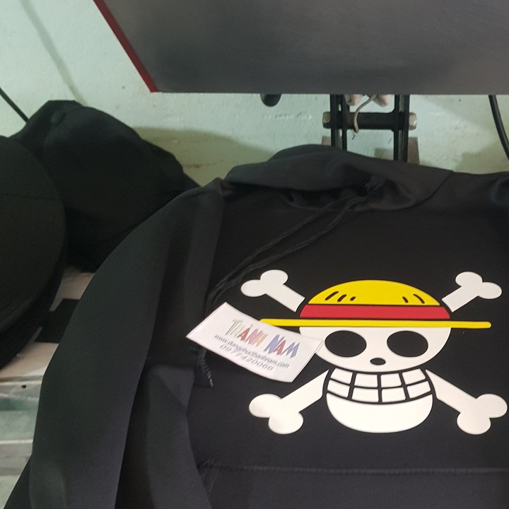 Hoodie Luffy One Piece Đảo Hải Tặc, áo hoodie Vua Hải Tặc