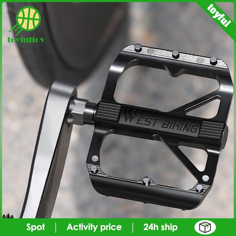 Bàn Đạp Chống Trượt Bằng Hợp Kim Nhôm Cho Xe Đạp MTB