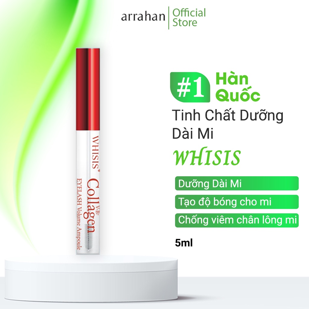 Tinh Chất Dưỡng Dài Mi WHISIS Collagen V-B7 Eyelash Volume Ampoule 5ml 3W037