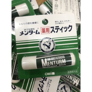 Son Dưỡng Môi OMI Brotherhood Menturm Medicated Lip Balm Stick (4g)