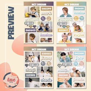 [HÀNG CÓ SẴN] Sticker OTP - NCT Dream