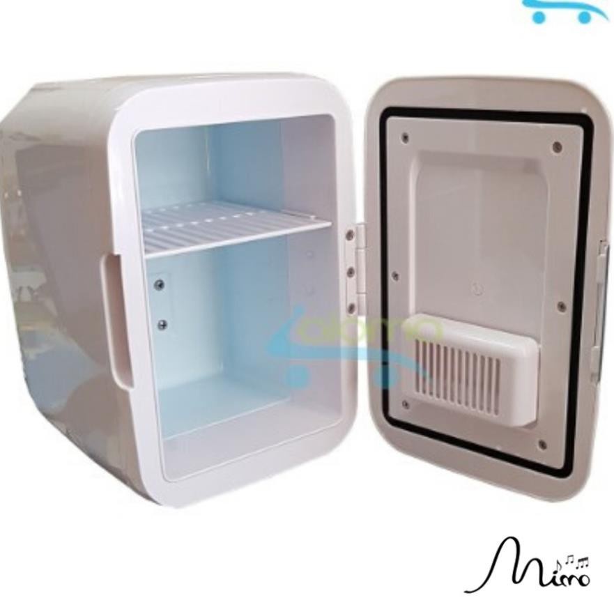 Tủ Lạnh Mini 2 Chiều Nóng Lạnh Dung Tích 4 Lít Để Trên Xe Hơi Lưu Giữ Mask