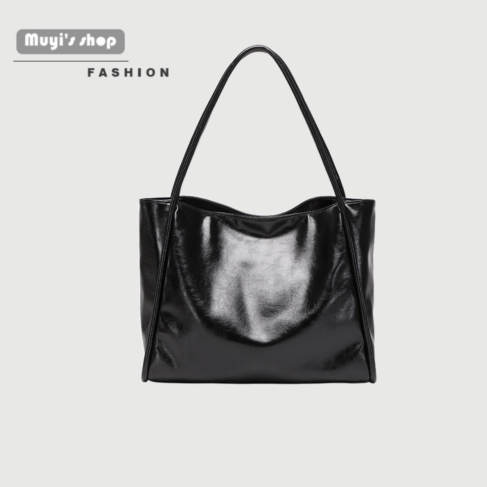 Niche Túi Xách Tote Một Vai Đa Năng Thiết Kế Đơn Giản