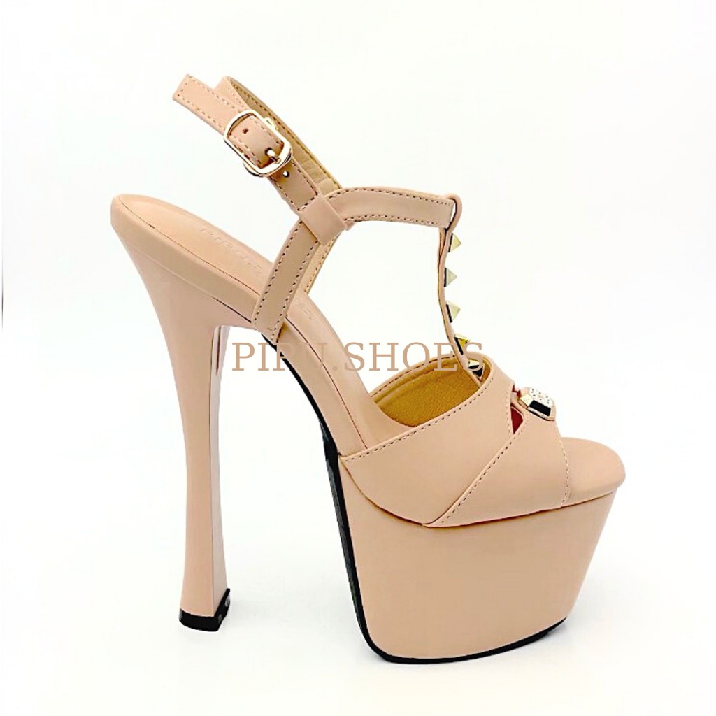Giày cao gót đế đúp 16cm & 17cm,sandanl cao gót nữ trên 10cm,giày cưới,catwalk