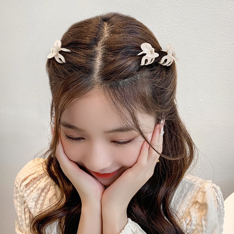 Kẹp tóc càng cua mini kẹp tóc mái 6 răng nhí