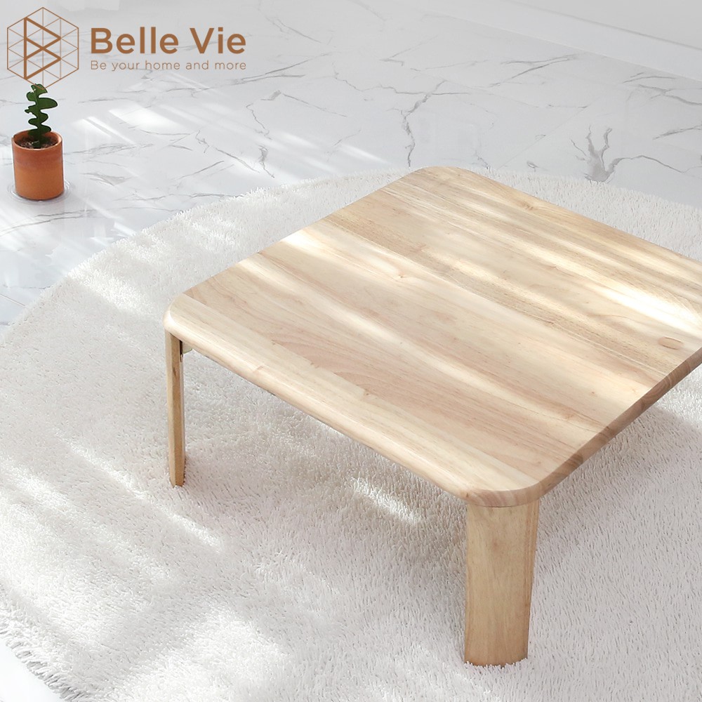 BÀN TRÀ SOFA - BRUNCH TABLE GỖ TỰ NHIÊN - SIZE M ( 60 x 60 ) - NỘI THẤT VHOME