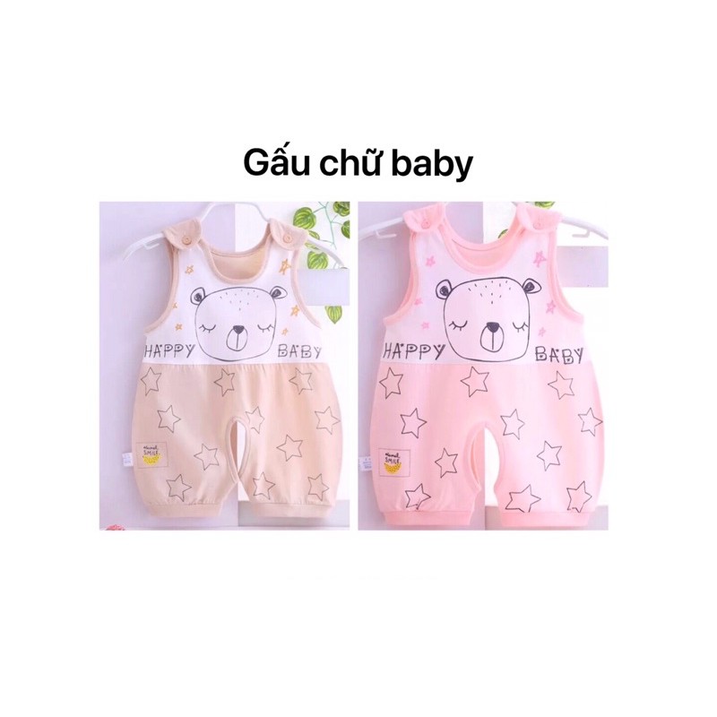 Bộ body đùi cho bé bộ body ba lỗ sơ sinh,Bodysuit cho bé trai/bé gái cúc vai