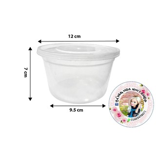 Hộp đựng slime - hũ plan