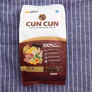Hạt tươi Cuncun 1,5kg cho chó trên 3 tháng tuổi