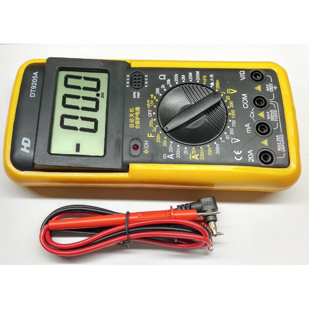 Đồng hồ vạn năng số HD DT9205A