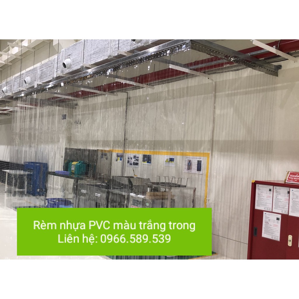 [ Giá rẻ nhất ] Rèm nhựa PVC ngăn lạnh điều hòa. Màng nhựa pvc tiêu chuẩn ( độ dày 1.5mm)