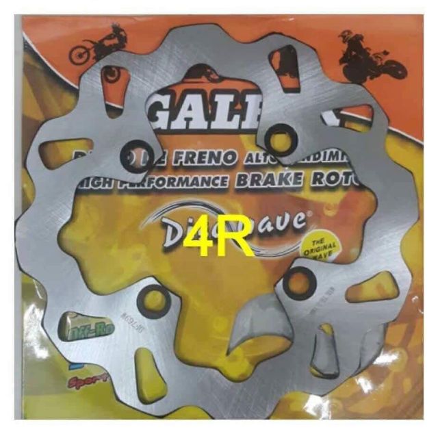 Đĩa thép trước hoặc sau 4 lỗ đĩa