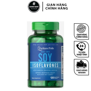Viên uống mầm đậu nành non-gmo soy isoflavones hộp 120 viên hàng chính hãng mỹ