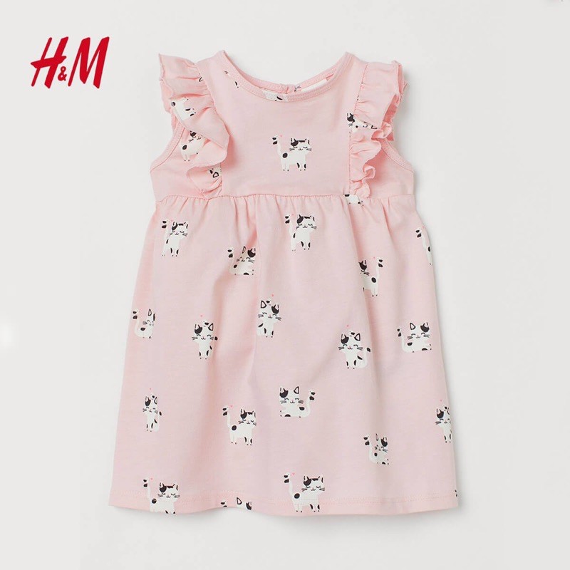 Váy cotton H&M cánh tiên 2 mẫu cho bé gái siêu xinh