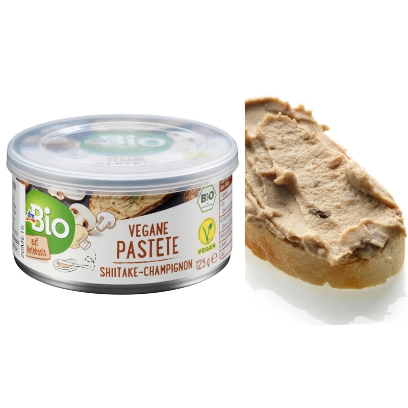 Pate nấm hữu cơ thuần chay Dmbio - 125g