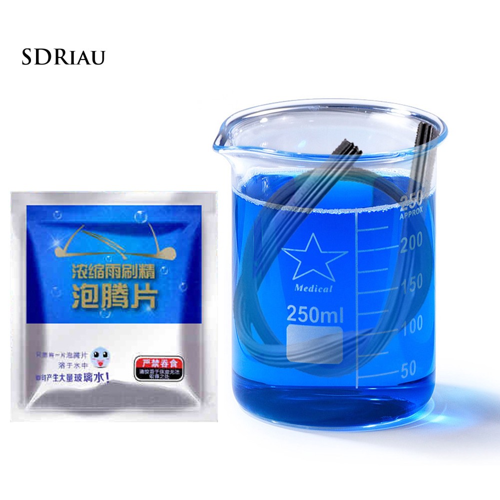 Viên sủi dung dịch vệ sinh kính chắn gió xe hơi đa năng tiện dụng