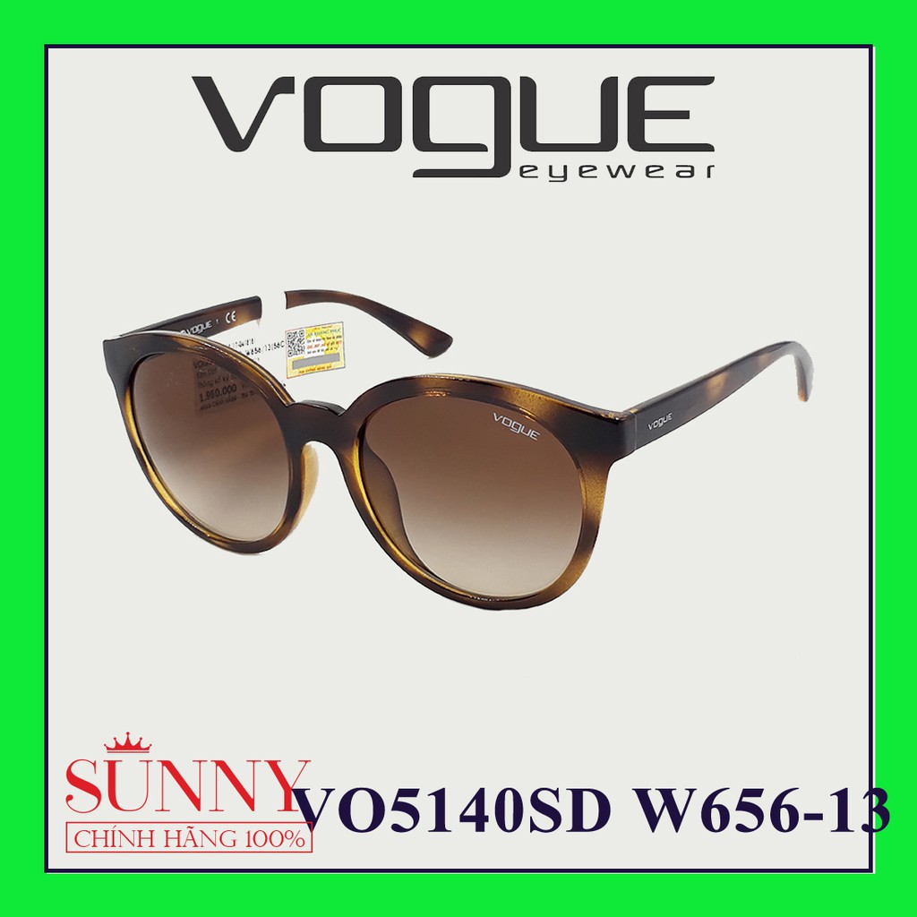 VO5140SD - Mắt kính Vogue chính hãng Italia, bảo hành toàn quốc