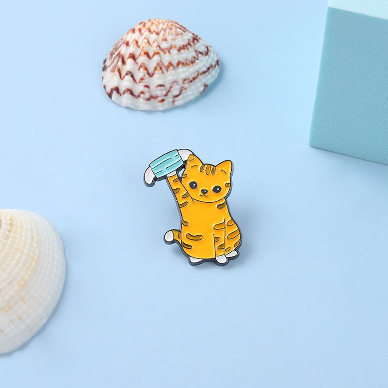 Trâm Cài Áo Hình Động Vật Hoạt Hình Dễ Thương