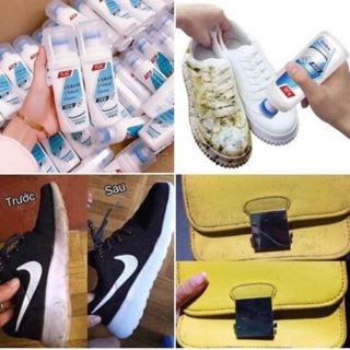 Chai tẩy trắng giày dép sạch 100%