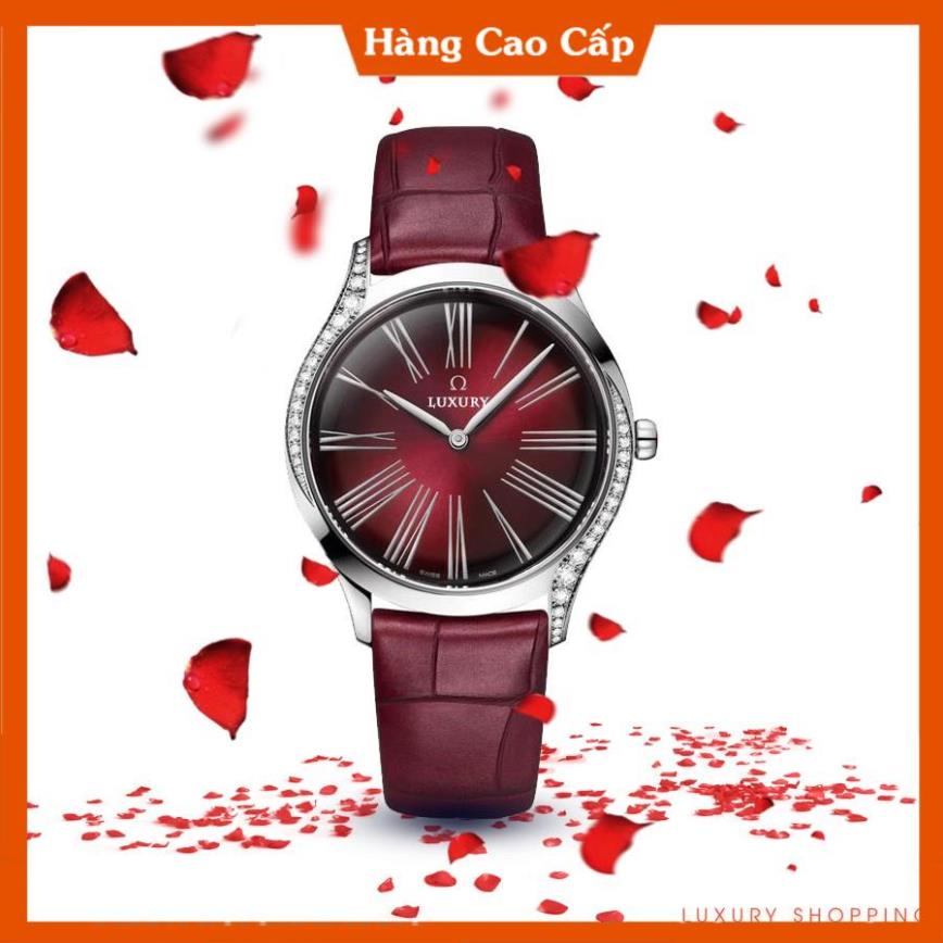 Đồng hồ Nữ LUXURY OME - Dây Da Thật Cao Cấp - Tặng Kèm Pin ĐH Dự Phòng - Bảo Hành 12 Tháng Toàn Quốc | BigBuy360 - bigbuy360.vn