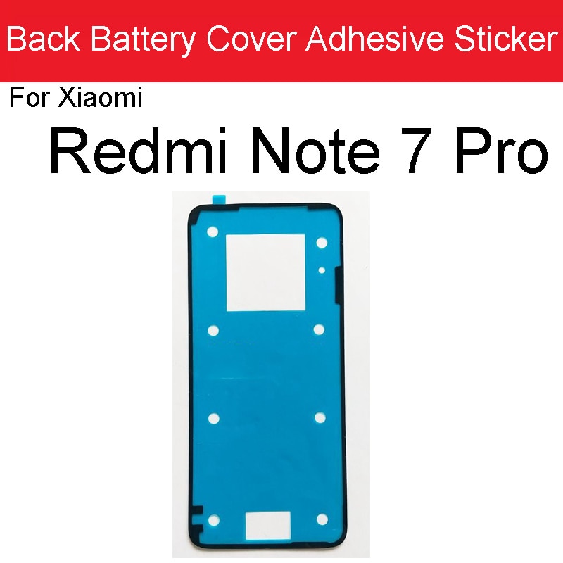 Miếng Dán Pin Mặt Sau Thay Thế Cho Xiaomi Mi 6 9 9t Mix 2s 3 / Redmi Note 7 8 K20 Pro