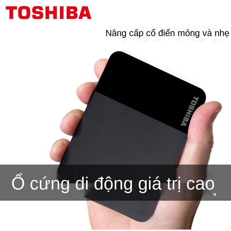 Toshiba A3 Đĩa cứng di động 2TB Mới Black B3 Máy tính xách tay Máy tính để bàn Máy tính cứng ngoài ổ cứng 2TB Tốc độ cao | BigBuy360 - bigbuy360.vn