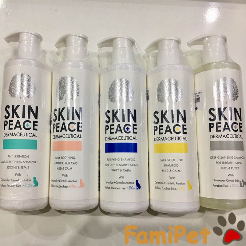 Sữa tắm Skin Peace cho chó mèo giải quyết nhu cầu của làn da nhạy cảm