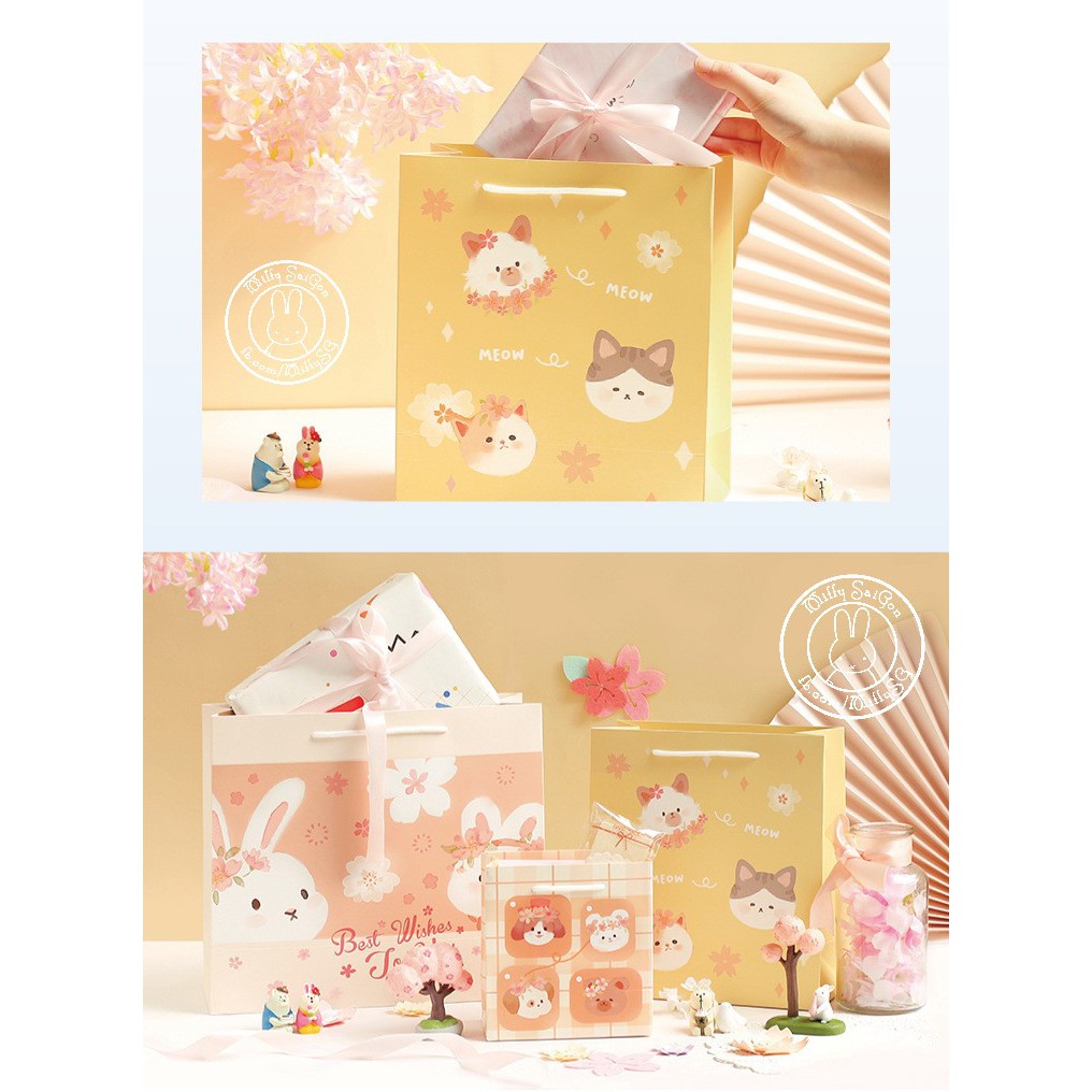 Túi giấy đựng quà tặng MÙA HOA ĐÀO | BigBuy360 - bigbuy360.vn