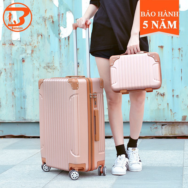 combo vali kéo du hý Bamozo 8803 14inch+20inch/24inch Bảo Hành 5 năm 33