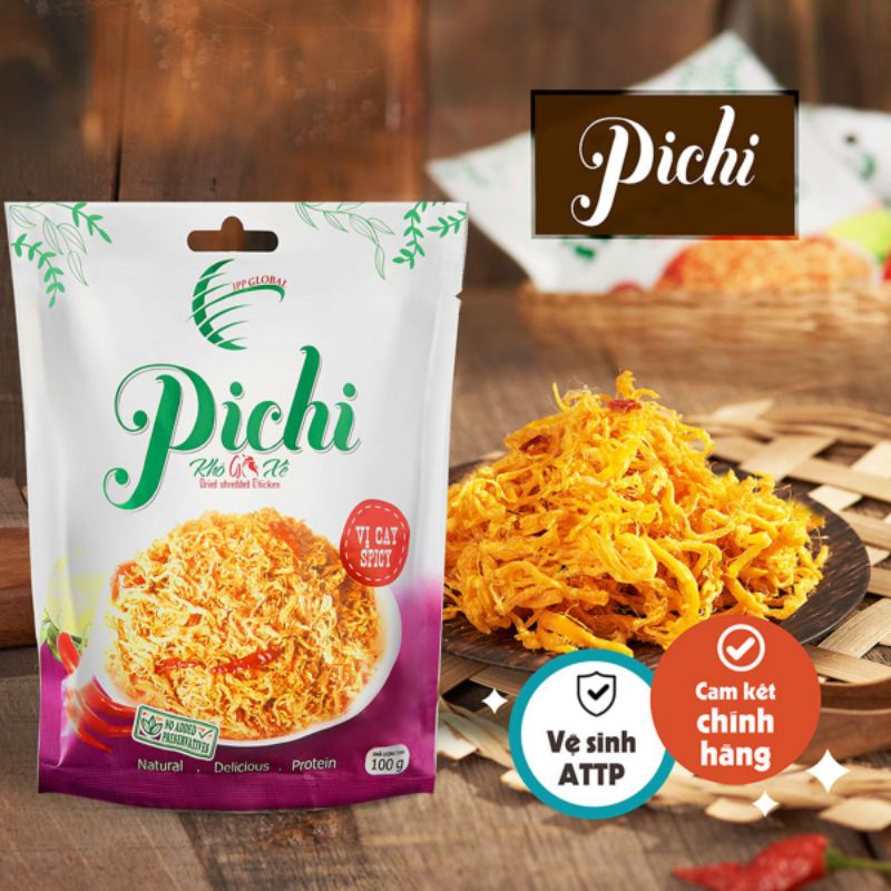 KHÔ GÀ XÉ CAY VỊ TRUYỀN THỐNG - PICHI
