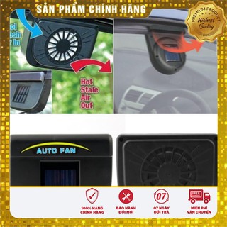 Quạt Thông gió ô tô Năng lượng mặt trời tự động