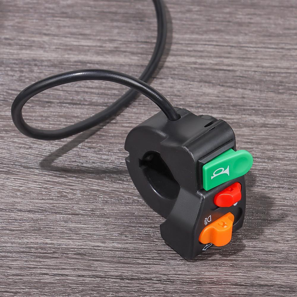 ZAIJIE24 Đèn Gắn Tay Lái Xe Đạp Điện 3 Trong 1 Tiện Dụng