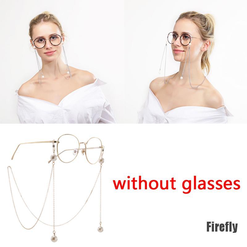 Dây Giữ Mắt Kính Đính Ngọc Trai Nhân Tạo