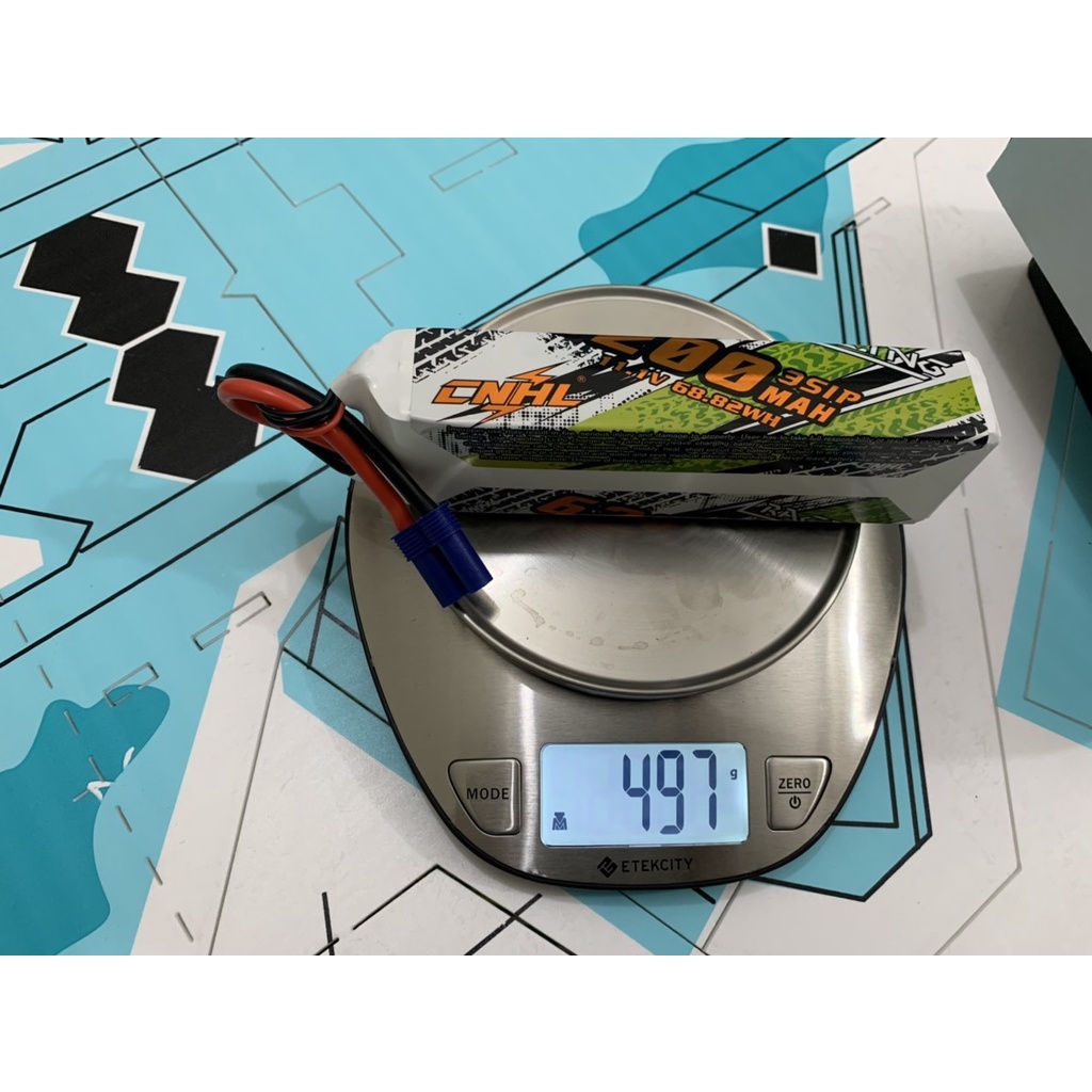 Pin Lipo CNHL Racing 6200MAH 11.1V 3S 90C - Hàng chính hãng, nhập khẩu trực tiếp