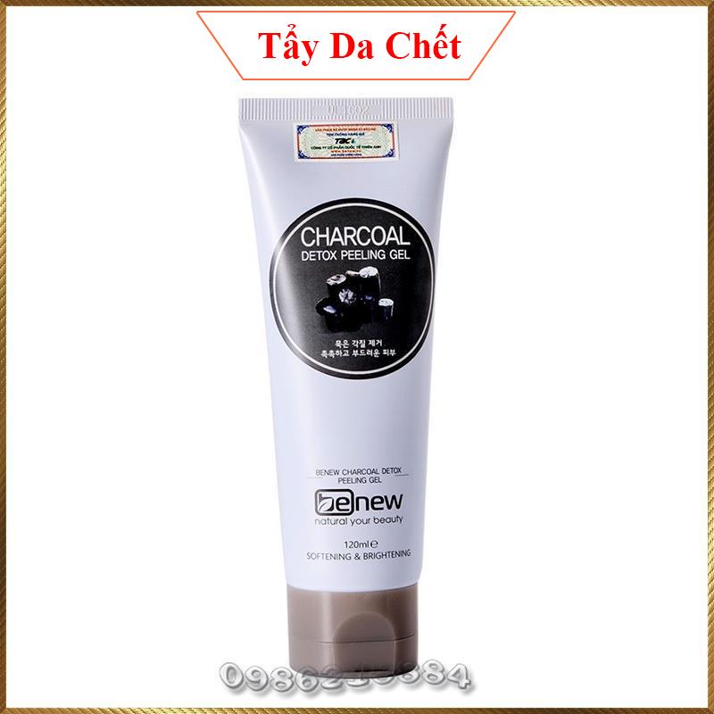 Tẩy tế bào chết than hoạt tính thải độc Benew Charcoal Detox Peeling Gel TCT3