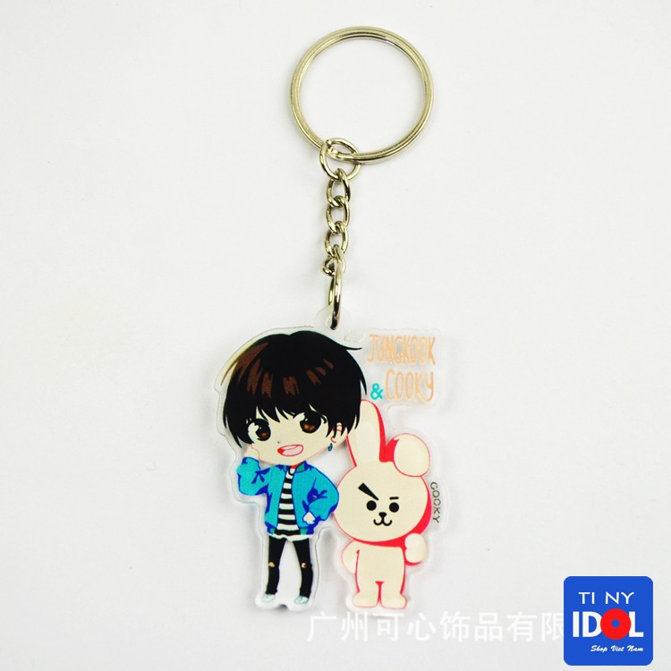  Móc Khóa BTS Jungkook Chibi BT21 Giiá Rẻ  Dsale off