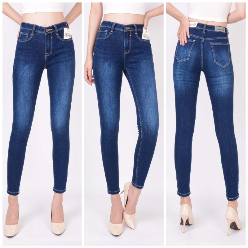 Quần Jeans Skinny Nữ ABBIANCA VNXK Cao Cấp