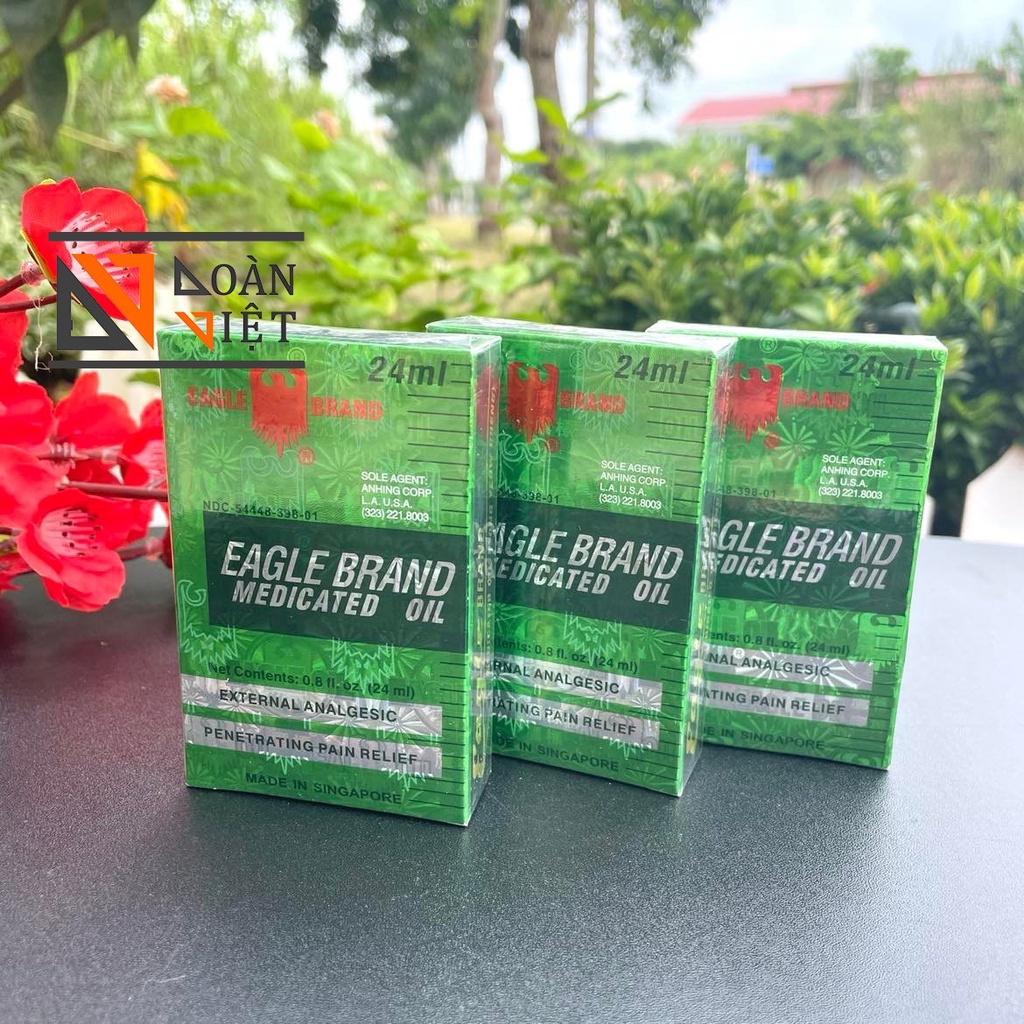 DẦU GIÓ XANH CON Ó 24ml - Hàng chuẩn Singapore