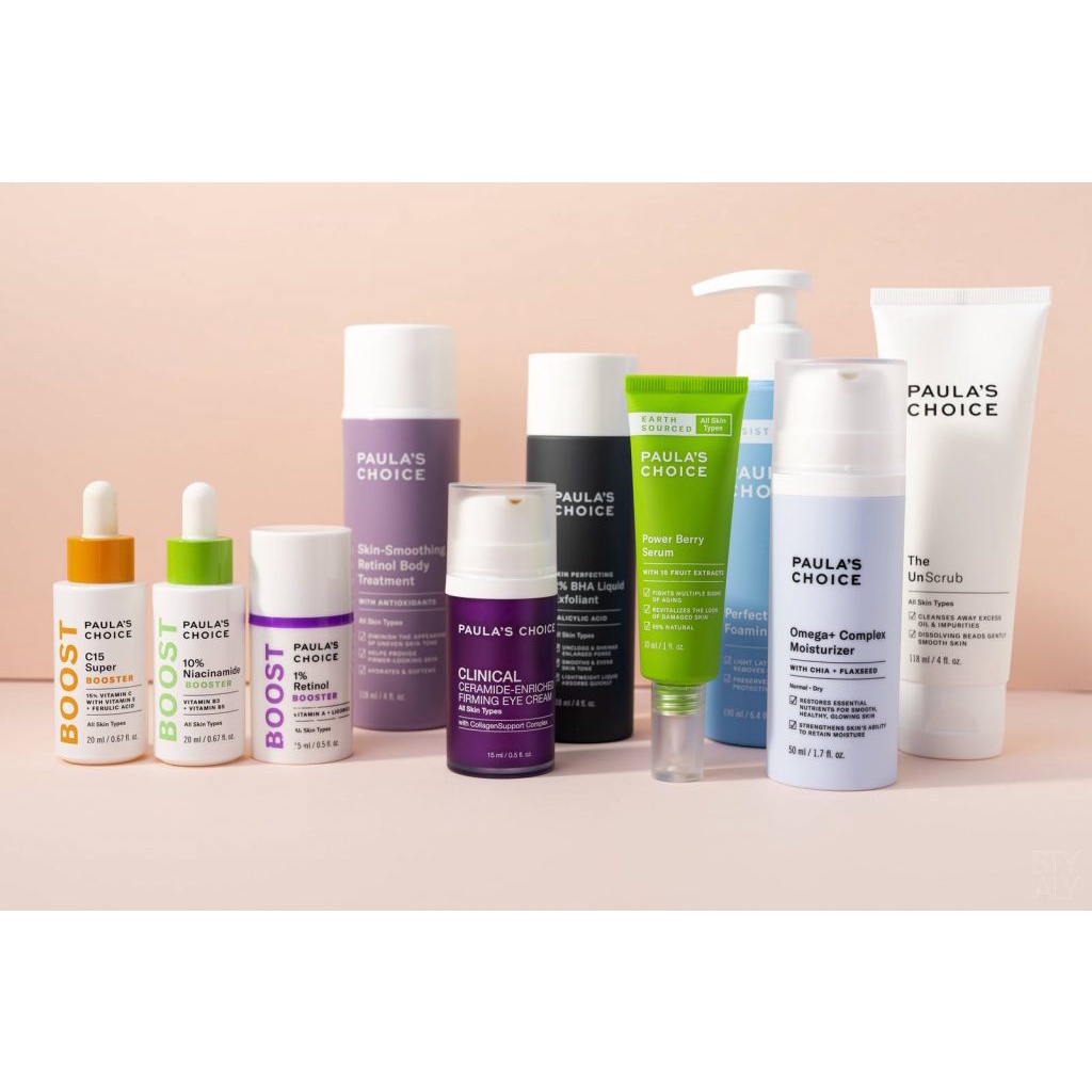 Set dưỡng da Niacinamide 10%, 20%, BHA Paula Choice