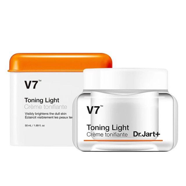 Kem Mặt V7 Toning Light Dr.Jart+ - Mini Size 15ml -Toning Light Và Pink Toning