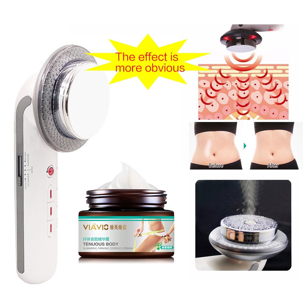 Máy Mát Xa Giảm Cân EMS Siêu Âm Hồng Ngoại