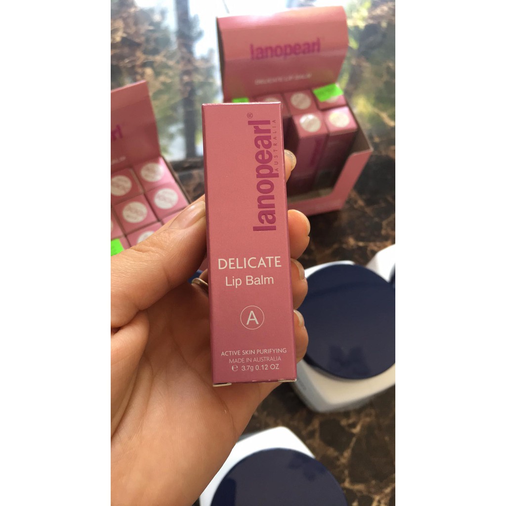 SON DƯỠNG MÔI LANOPEARL 3.7g CHUẨN ÚC