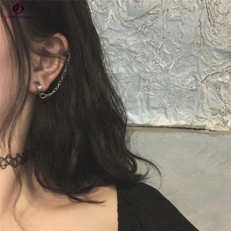 1 Đôi Khuyên Tai Inox Phong Cách Punk